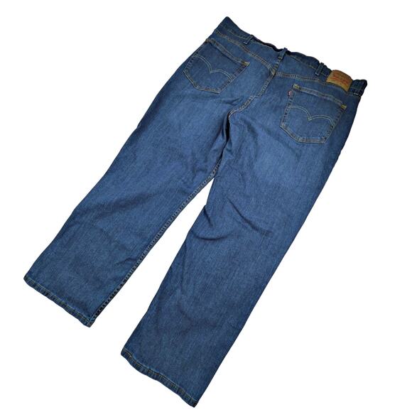 Levi's 559 Relaxed Straight Fit Stretch Grapevyne Blue 46x29 Men's Jeans - Picture 3 of 7